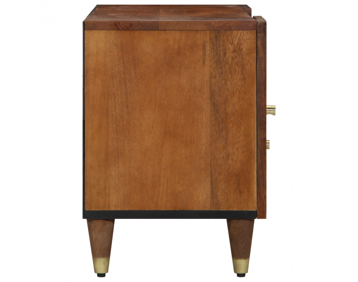 Sonata H ТВ шкаф 105x33x46 см от масивно мангово дърво