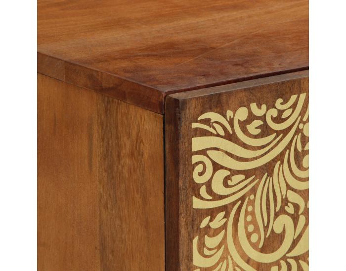 Sonata H ТВ шкаф 105x33x46 см от масивно мангово дърво