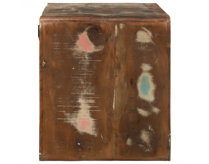 Sonata H ТВ шкаф 80x32x36 см от масивна регенерирана дървесина