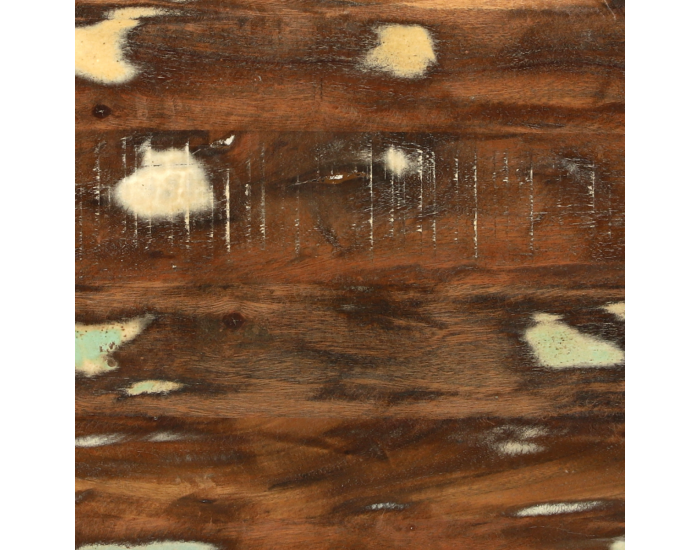 Sonata H ТВ шкаф 100x32x36 см Масивна регенерирана дървесина