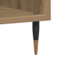 Sonata H Шкаф за винил Старо дърво 100x38x48 см Инженерна дървесина