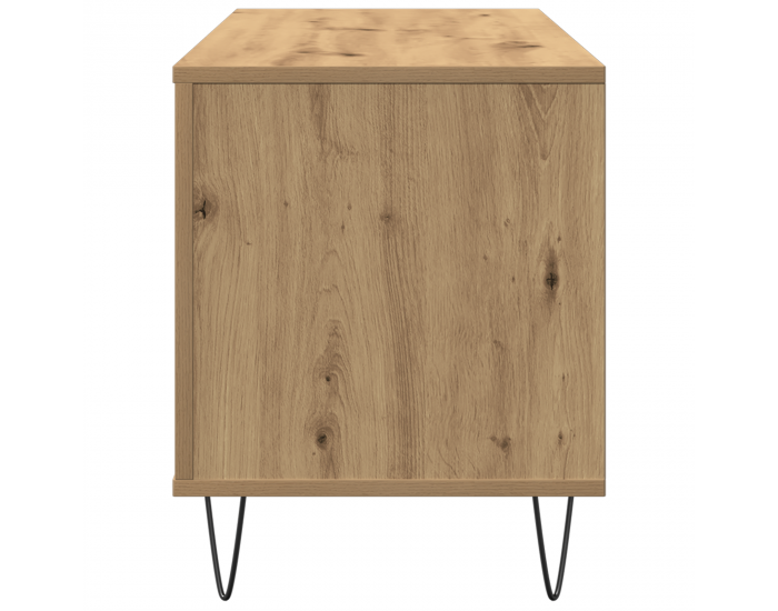 Sonata H Кабинет за записи от старо дърво 100x38x48 см Инженерна дървесина