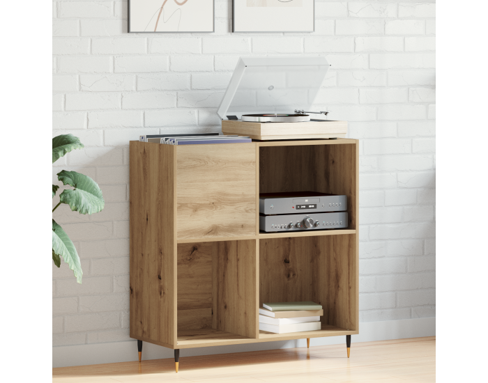 Sonata H Шкаф за записи Старо дърво 84,5x38x89 см Инженерна дървесина Sonata H Шкаф за записи Старо дърво 84,5x38x89 см Инженерна дървесина
