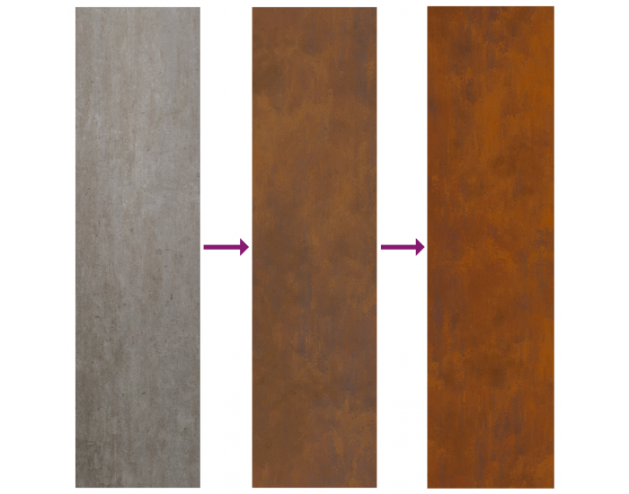 Sonata H Огнище Шестоъгълно 100x100x28 см Обработена стомана