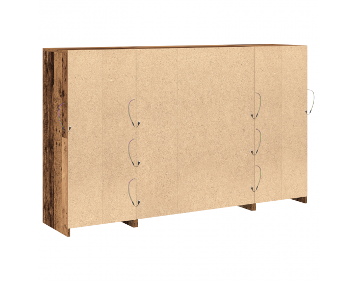 Sonata H Бюфет с LED светлини Старо дърво 163x37x100 см Обработено дърво Sonata H Бюфет с LED светлини Старо дърво 163x37x100 см Обработено дърво