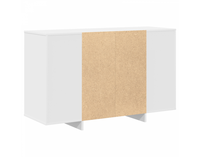 Sonata H Бял шкаф Бял Инженерна дървесина 120 x 41 x 75 см