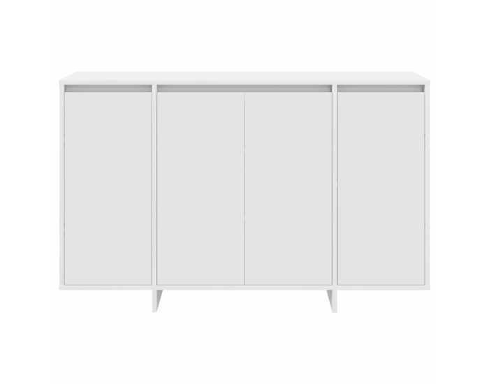 Sonata H Бял шкаф Бял Инженерна дървесина 120 x 41 x 75 см