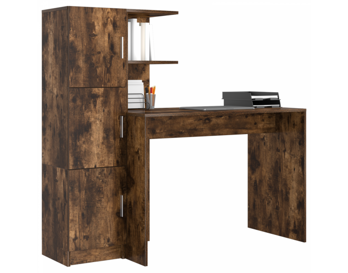 Sonata H Масичка с пространство за съхранение Опушен дъб Инженерна дървесина