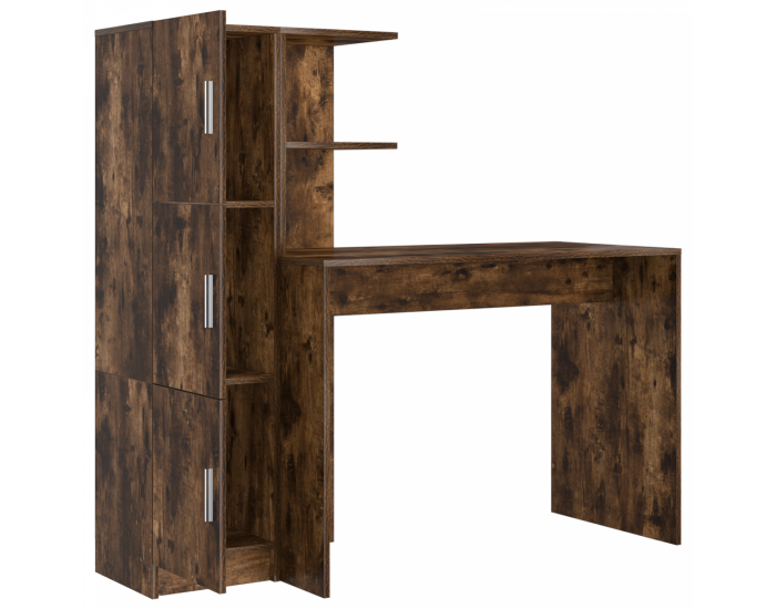 Sonata H Масичка с пространство за съхранение Опушен дъб Инженерна дървесина