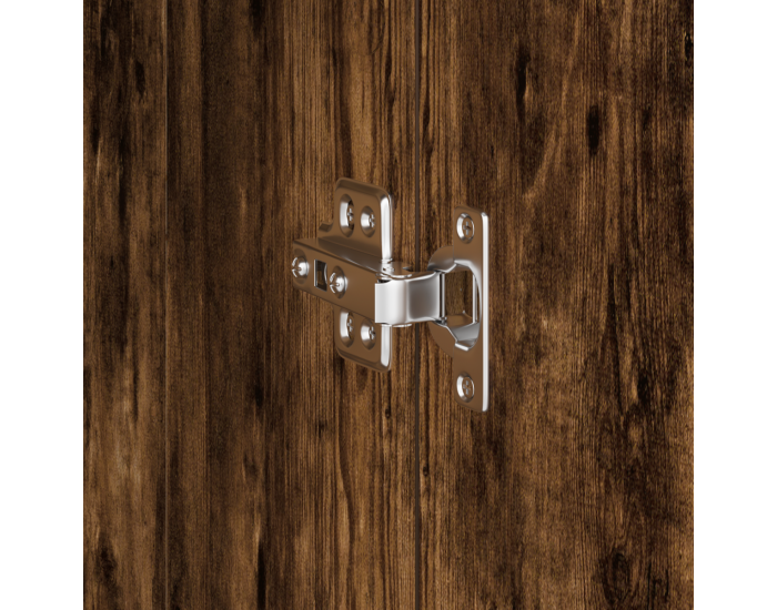 Sonata H Масичка с пространство за съхранение Опушен дъб Инженерна дървесина