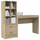 Sonata H Бюро с хранилище Sonoma Oak Инженерна дървесина