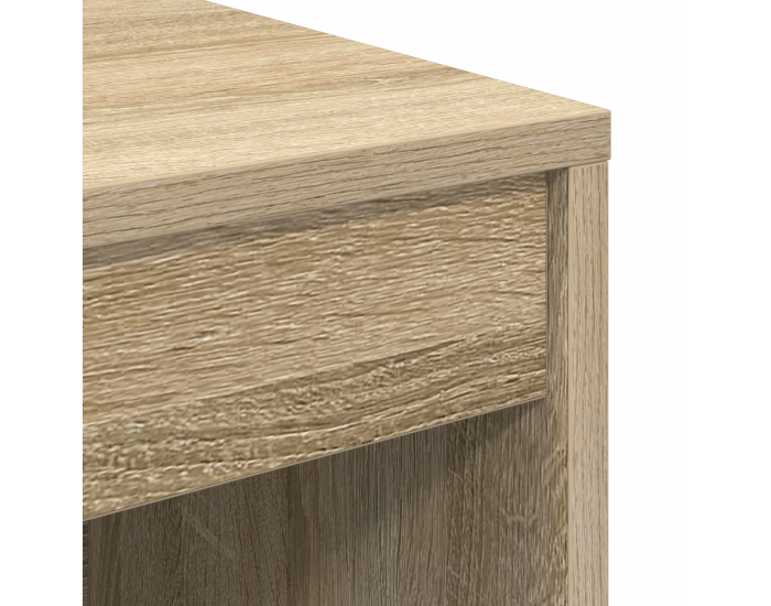 Sonata H Бюро с хранилище Sonoma Oak Инженерна дървесина