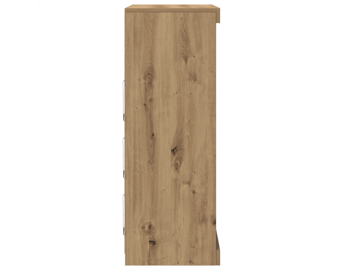 Sonata H Седен с LED осветление Дъбово дърво 41x37x100 см