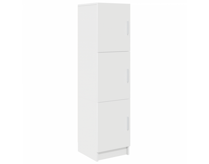 Sonata H Бял шкаф Бяло МДФ дървесина Среден Бял шкаф Правоъгълен