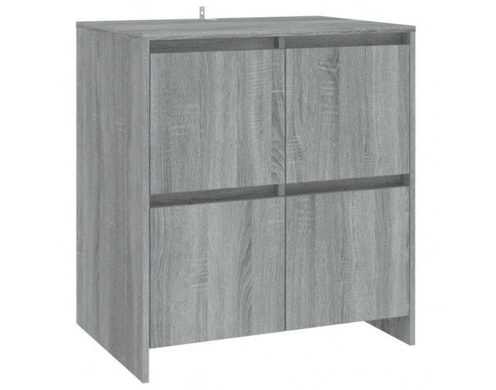 Sonata H Бюфет от 3 части, сив сонома, инженерно дърво