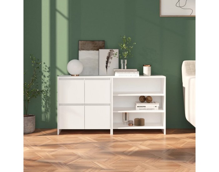 Sonata H Бюфет от 2 части, бял, инженерно дърво