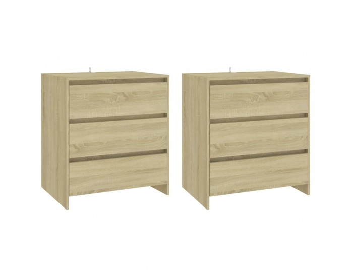 Sonata H Бюфети, 3 бр, дъб сонома, инженерна дървесина