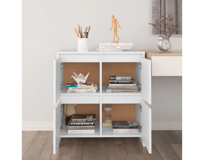 Sonata H Бюфет, бял, 70x41x75 см, инженерно дърво