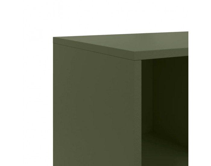 Sonata H Бюфет, маслиненозелен, 100,5x39x72 см, стомана Sonata H Бюфет, маслиненозелен, 100,5x39x72 см, стомана