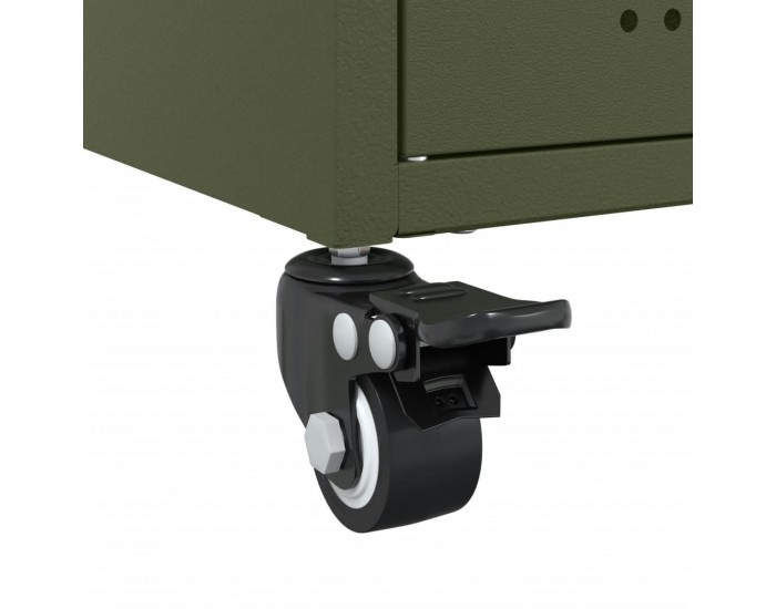 Sonata H Бюфет, маслиненозелен, 100,5x39x72 см, стомана Sonata H Бюфет, маслиненозелен, 100,5x39x72 см, стомана