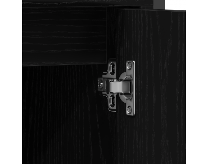 Sonata H 3 части Мебели за баня Черен дъб Инженерна дървесина