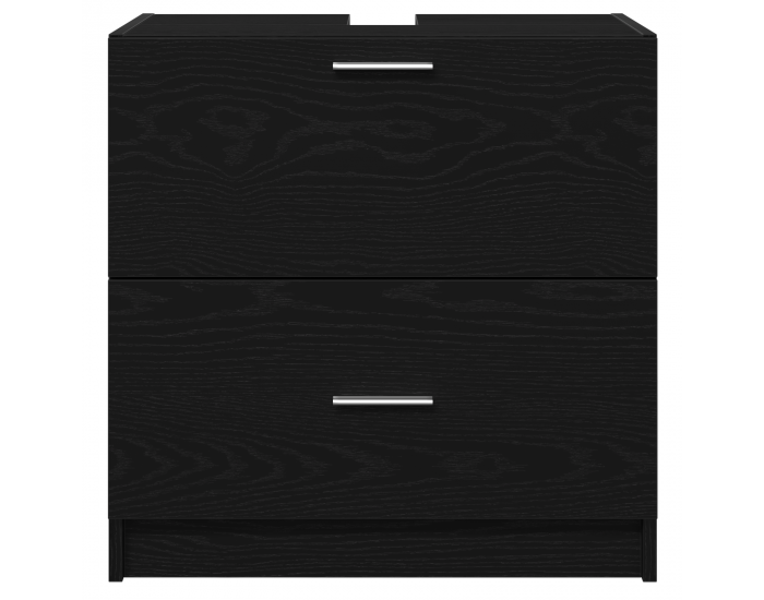 Sonata H Чекмедже за мивка Черен дъб 59x37x59 см