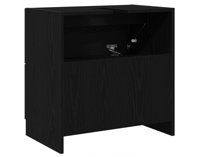 Sonata H Чекмедже за мивка Черен дъб 59x37x59 см