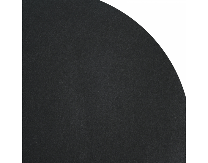 Sonata H Кръгло покривало за басейн Черно Пластмаса Ø 366 см