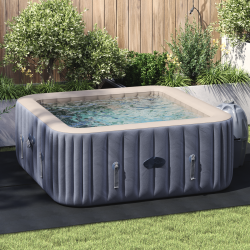 Sonata H Правоъгълно покривало за басейн Черно PVC 300 x 220 см Издръжливо - Басейни и Спа