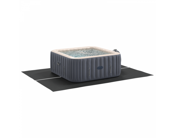 Sonata H Правоъгълно покривало за басейн Черно PVC 300 x 220 см Издръжливо