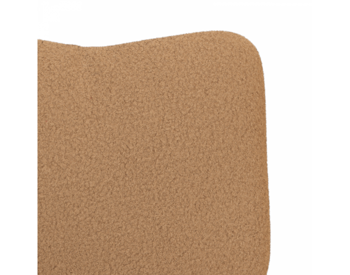 Sonata H Релаксиращ стол Бежов Къдрав Текстилен