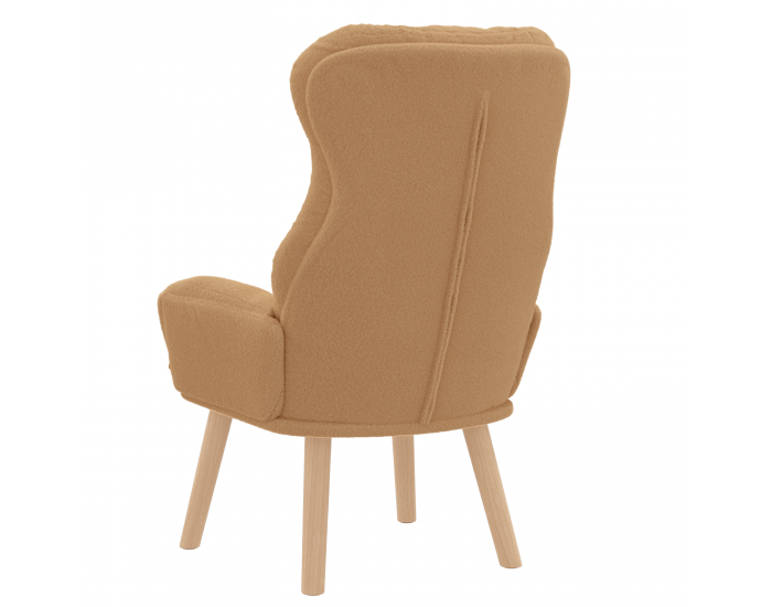 Sonata H Отпускащ стол Бежов с козина подобна на вълна