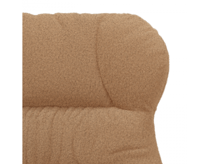 Sonata H Отпускащ стол Бежов с козина подобна на вълна