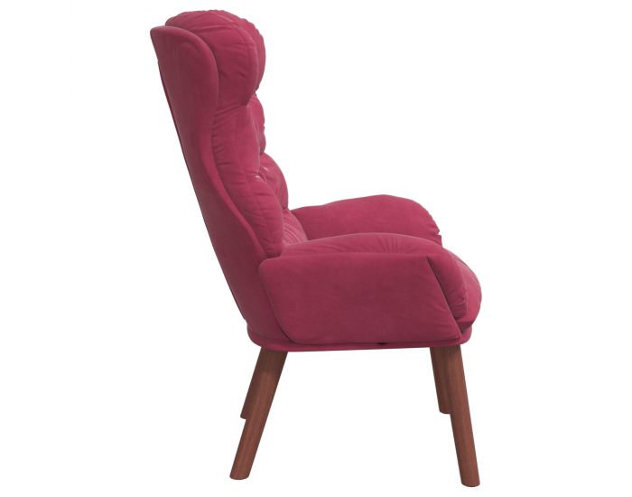 Sonata H Релаксиращ Стол Вино Червен Кадифе