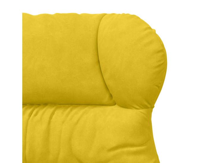 Sonata H Релаксиращ стол Жълта кадифе