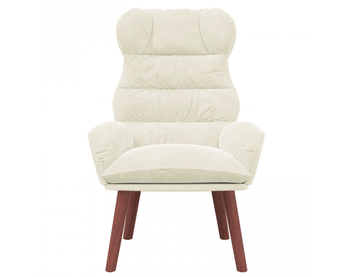 Sonata H Релаксиращ стол Кремав Велур