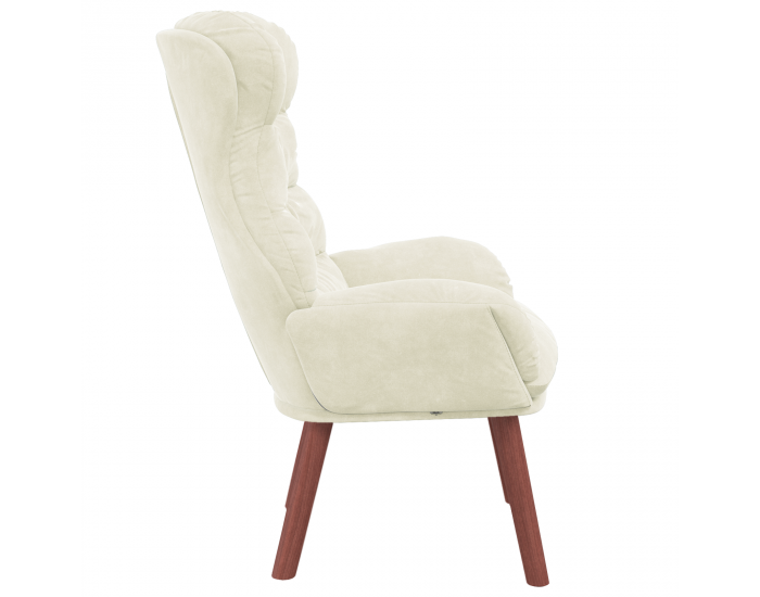 Sonata H Релаксиращ стол Кремав Велур