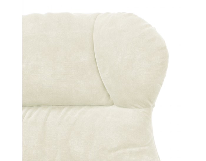 Sonata H Релаксиращ стол Кремав Велур