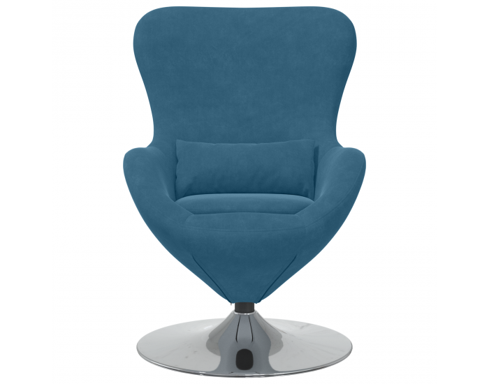 Egg Chair в синьо кадифе Egg Chair в синьо кадифе