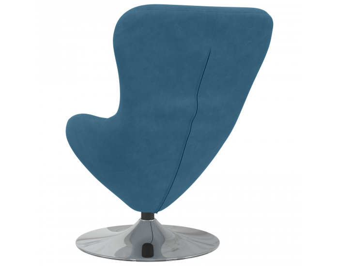 Egg Chair в синьо кадифе Egg Chair в синьо кадифе
