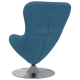 Egg Chair в синьо кадифе Egg Chair в синьо кадифе