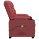 Sonata H Реклайнер стол, виненочервен, изкуствена кожа