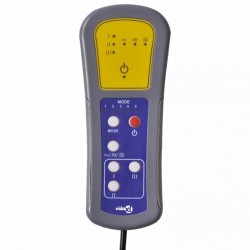 Sonata H Масажен реклайнер стол с опора за крака, бял, изкуствена кожа - Мека мебел