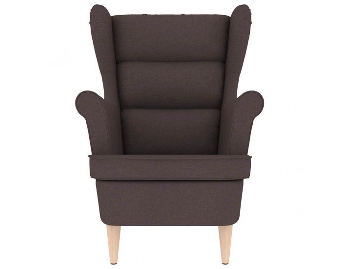 Sonata H Фотьойл тъмнокафяв 74x84x100 cm плат