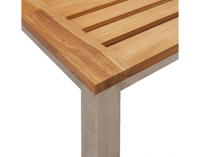 Комплект за градинско хранене Sonata H 3 части от масивна тикова дървесина