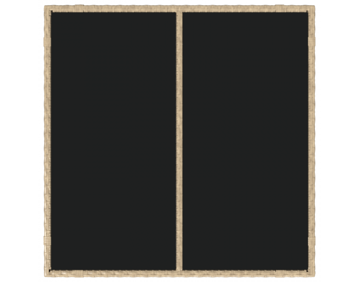 Sonata H 5 части градински комплект за хранене бежов полиратан