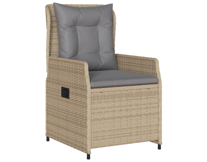 Sonata H 3-частов комплект за градинско хранене Бежов полиратан