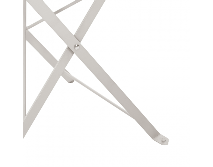 Сгъваеми градински столове Sonata H - 2 броя, бежови, метални