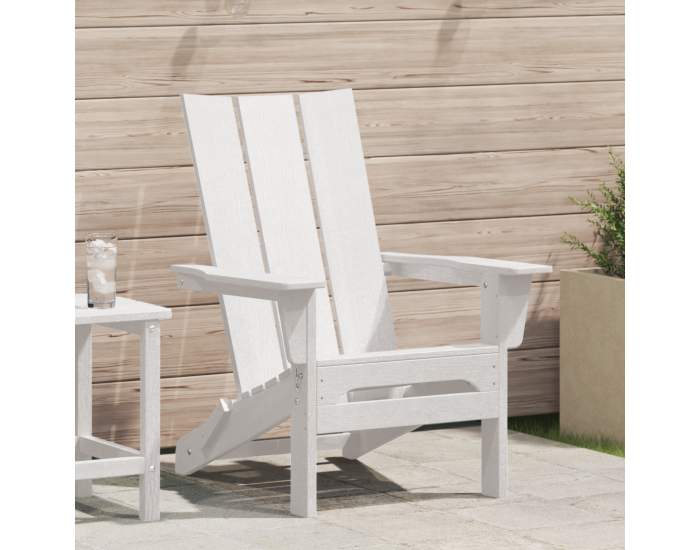 Sonata H стол Adirondack бял 74.5x80.5x90 см HDPE