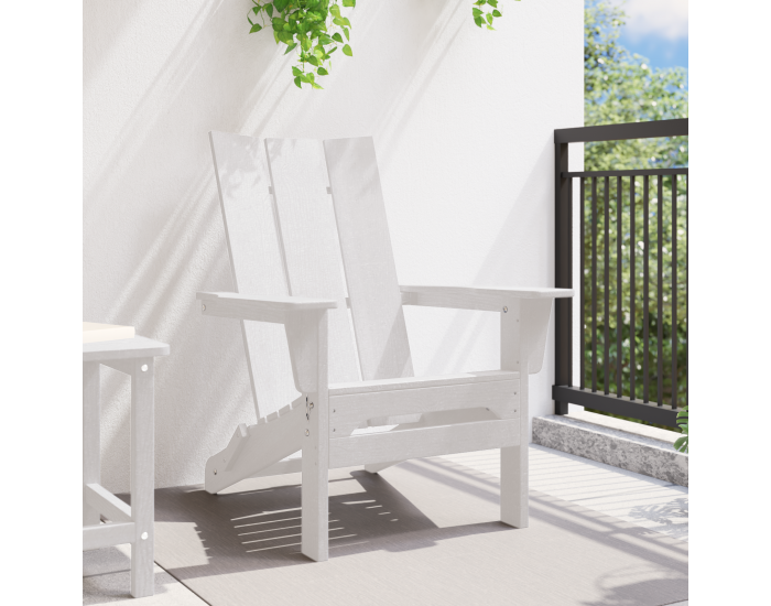 Sonata H стол Adirondack бял 74.5x80.5x90 см HDPE